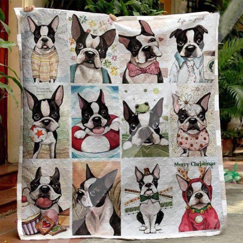 Boston Terrier Quilt AI211215