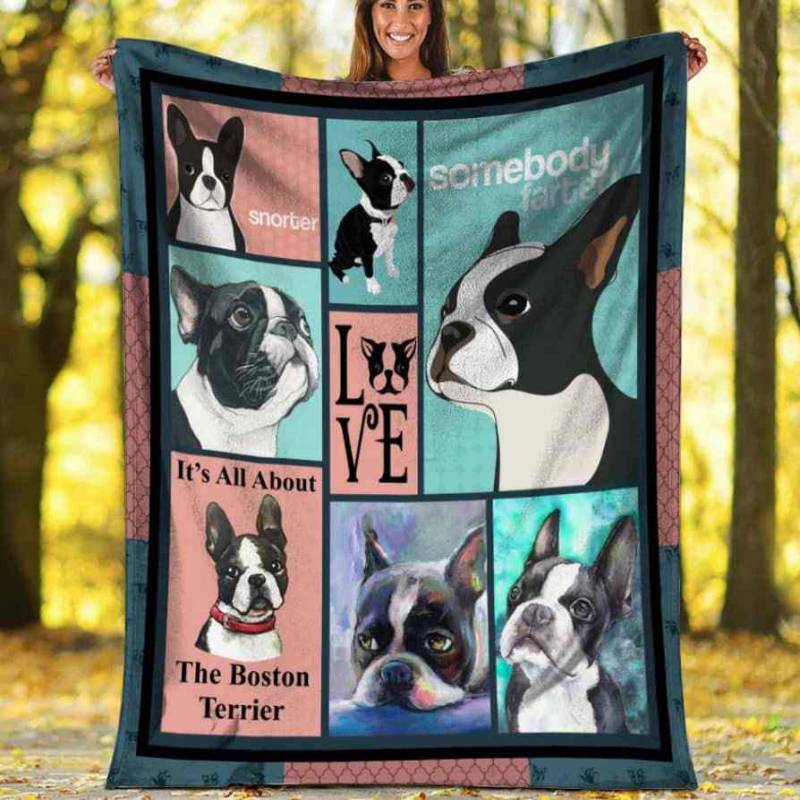 Boston Terrier Quilt – AI070208