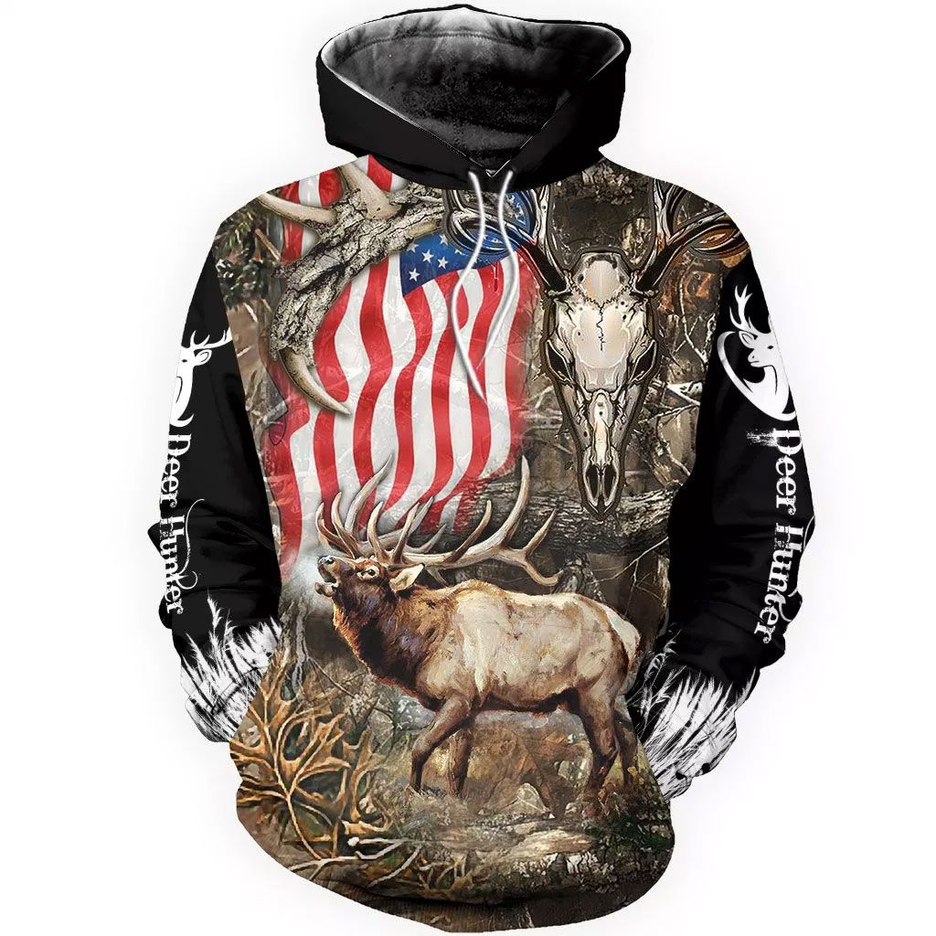 Deer Hunting 3D All Over Print | Hoodie | Unisex | Full Size | Adult | Colorful | HT5066