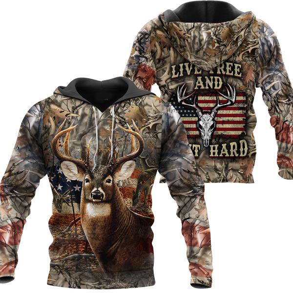 Hunting – Hunter Hard Flag 3D All Over Print | Hoodie | Unisex | Full Size | Adult | Colorful | HT5068