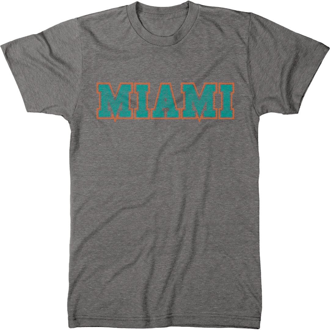 Cities – Miami Fan Mens Tri-blend T-shirt