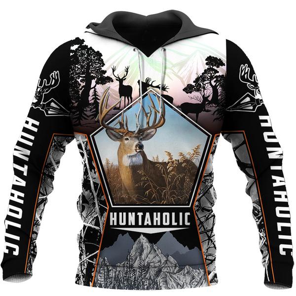 Deer Hunting 3D All Over Print | Hoodie | Unisex | Full Size | Adult | Colorful | HT5072