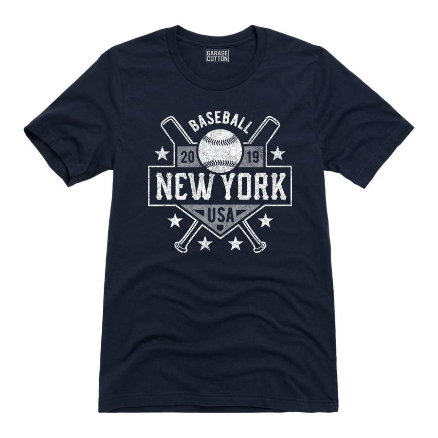 Baseball USA New York – Men’s Short Sleeve T-Shirt