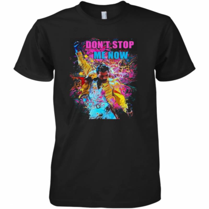 Freddie Mercury Don'T Stop Me Now Premium Men's T-Shirt