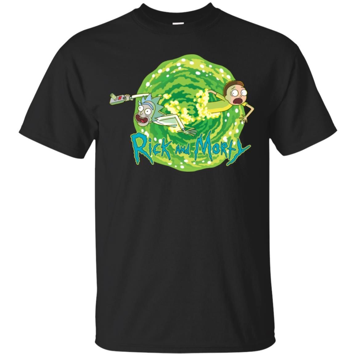 Rick And Morty Multidimensional Travel Men T-Shirt