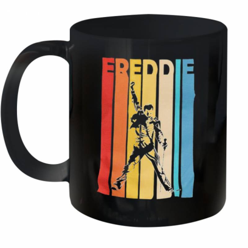 Freddie Mercury Vintage Retro Ceramic Mug 11oz