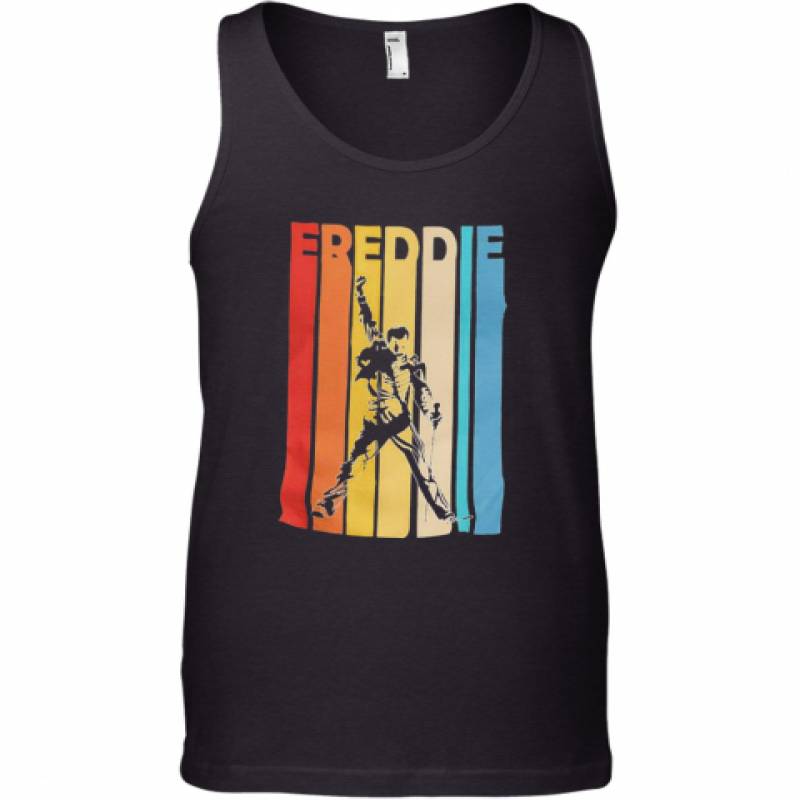 Freddie Mercury Vintage Retro Tank Top