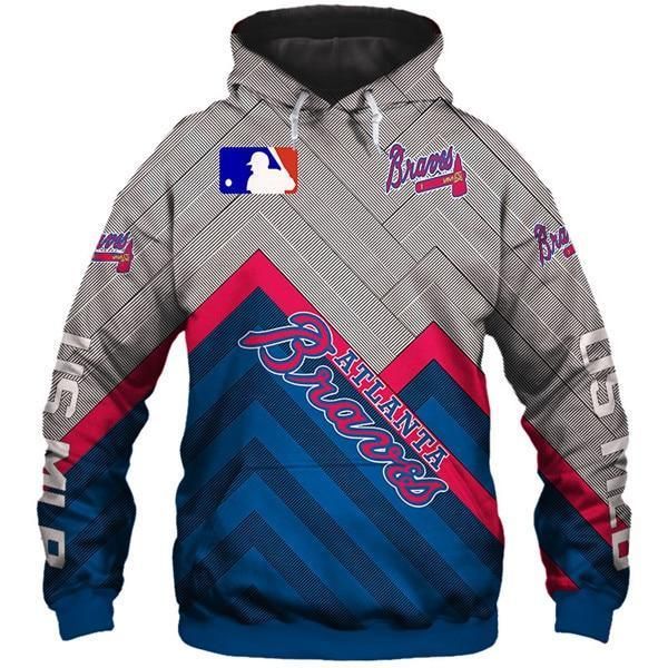 Atlanta Braves 3D Hoodie