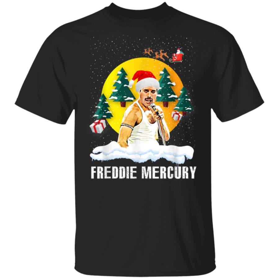 All I Want For Christmas Is Freddie Mercurys Gift Xmas G500 Gildan 5.3 oz. T-Shirt