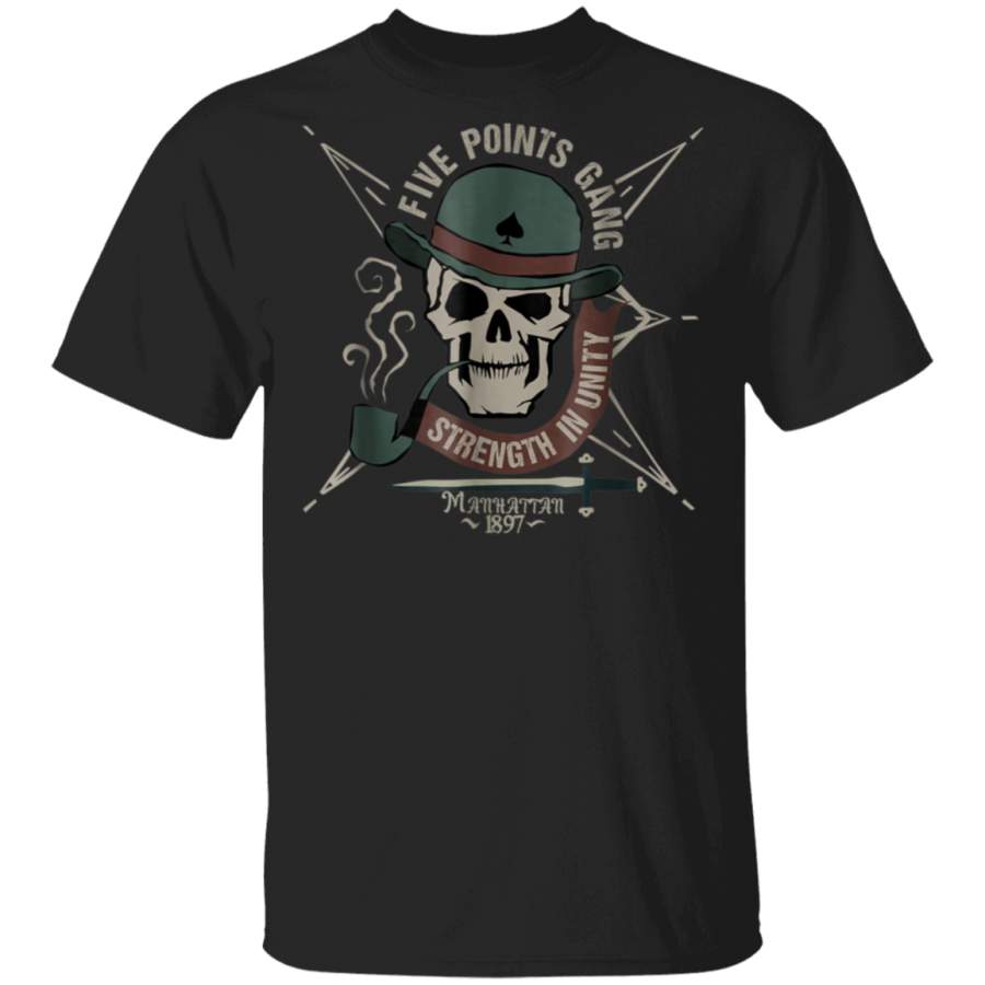 Five Points Gang Historical Shirt Retro Irish T-Shirt