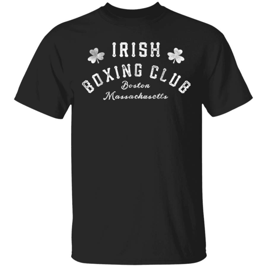 Great Irish Boxing Men Club Boston Fighting Pub Shirt