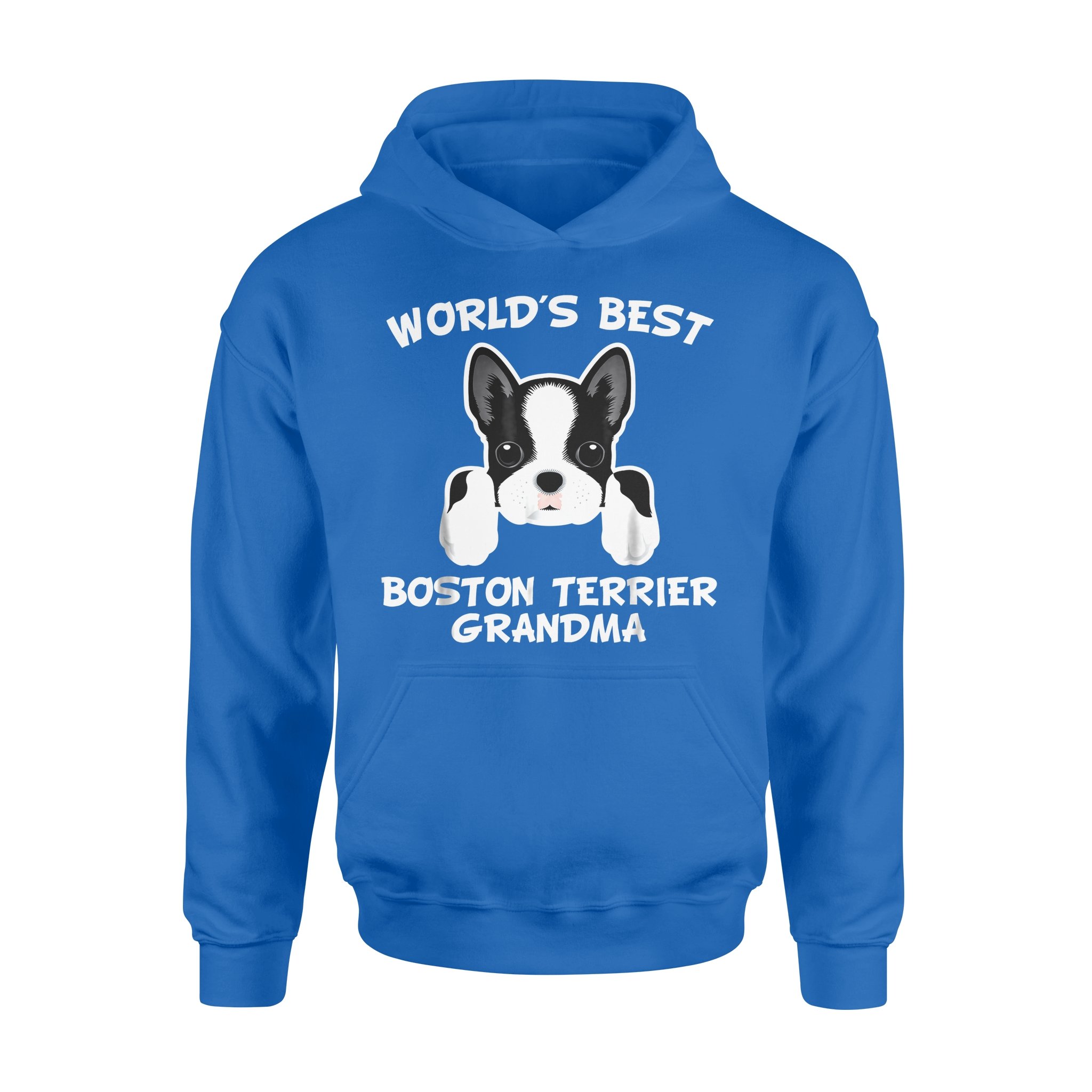 Dog gift idea World’s Best Boston Terrier Grandma T-Shirt – Standard Hoodie