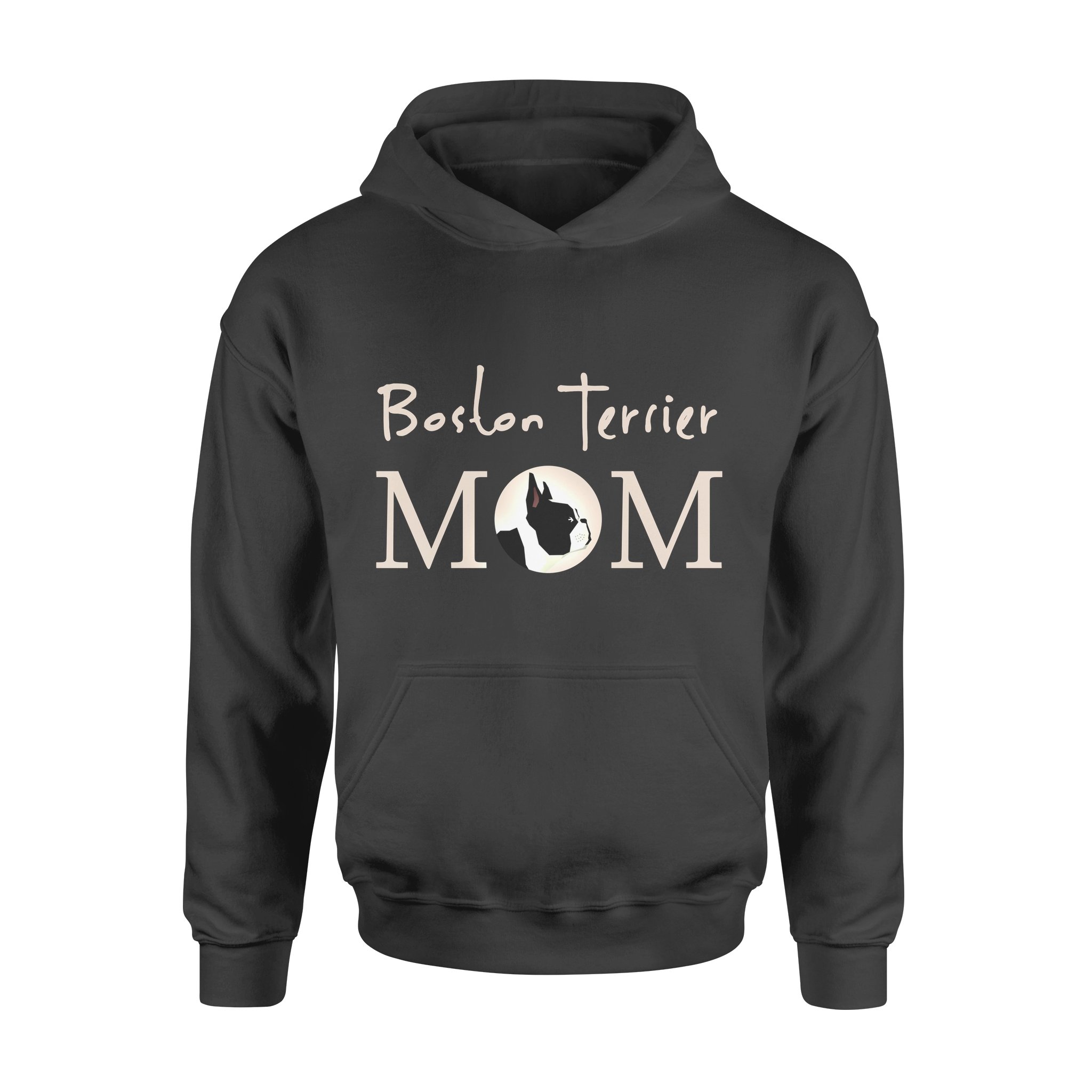 Dog gift idea Trendy Boston Terrier Mom Cute T-Shirt – Standard Hoodie