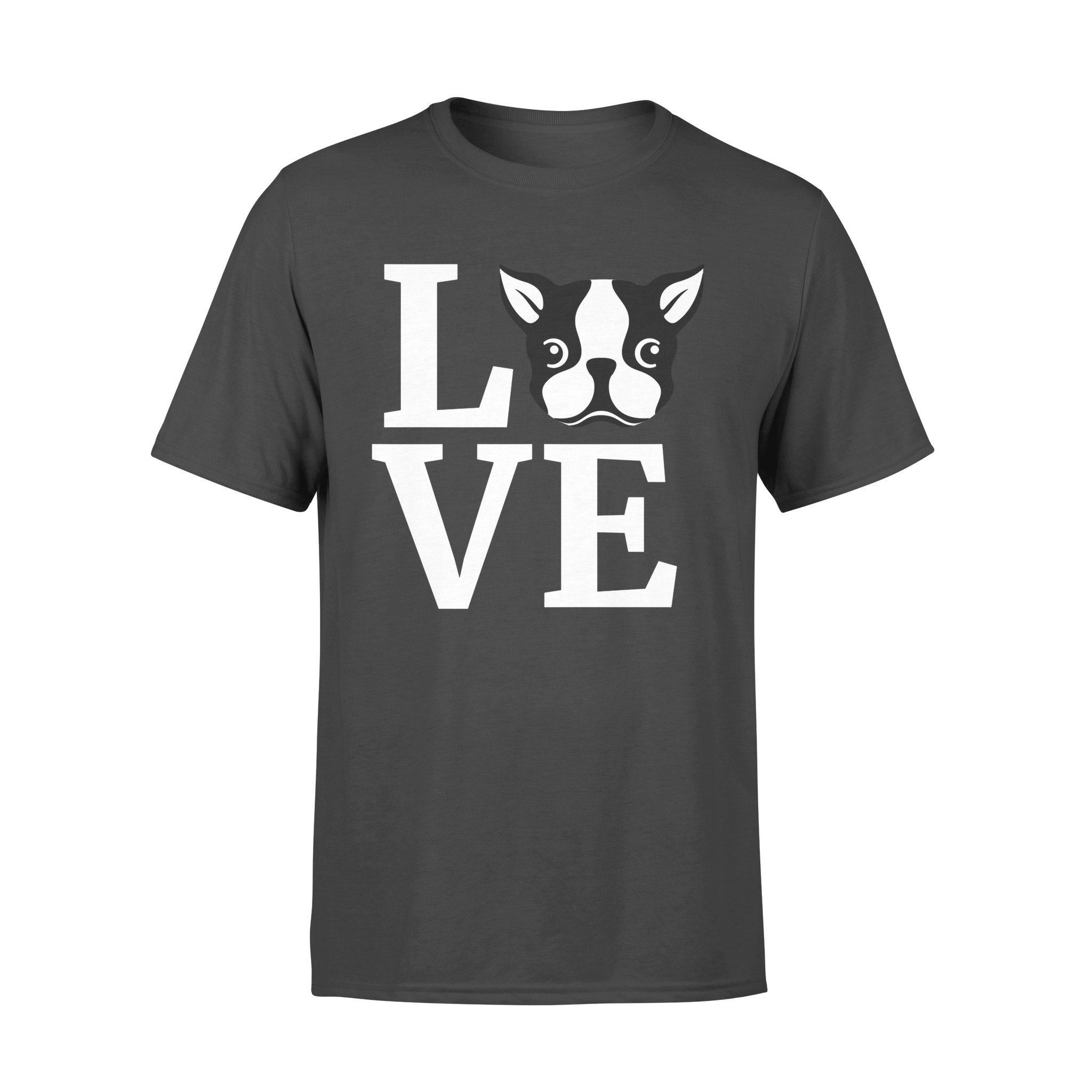 Dog gift idea Boston Terrier T-Shirt – Standard T-shirt