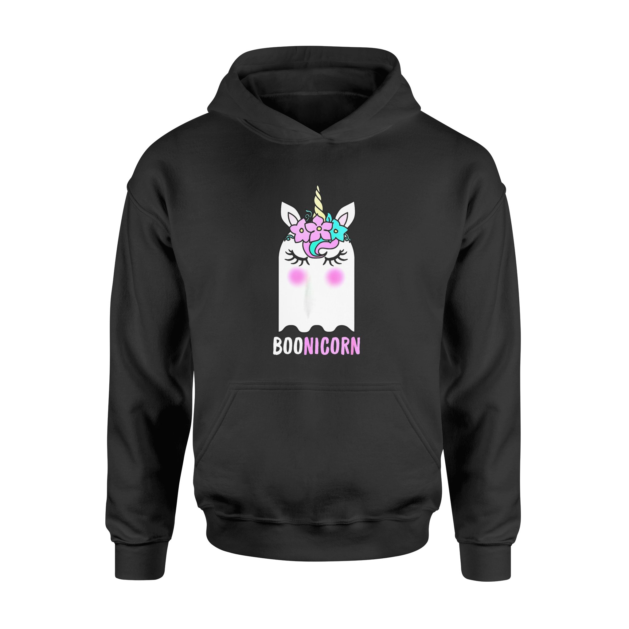 Animals gift idea Boonicorn Unicorn Ghost, Unicorn Halloween T-Shirt – Standard Hoodie