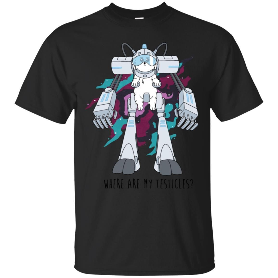 Rick And Morty Snuffles Funny Men T-Shirt