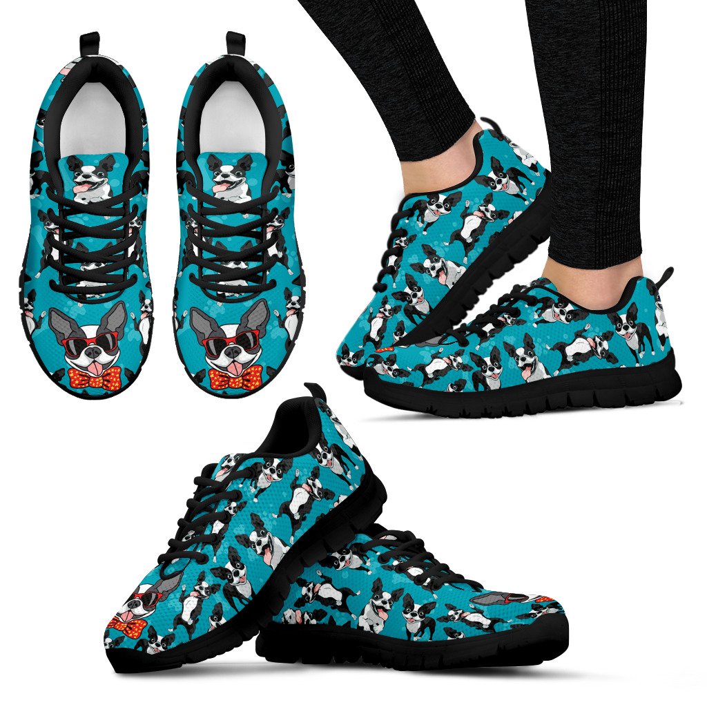 Boston Terrier Women’S Sneakers Style 2