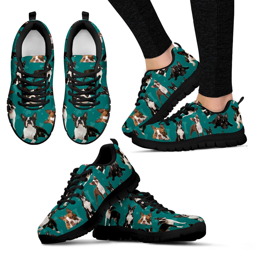 Boston Terrier Women’S Sneakers Style 1