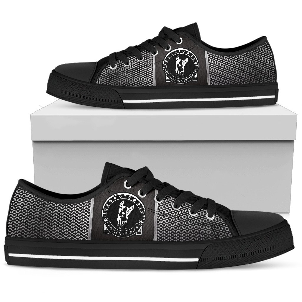 Boston Terrier Women’S Low Top Shoe