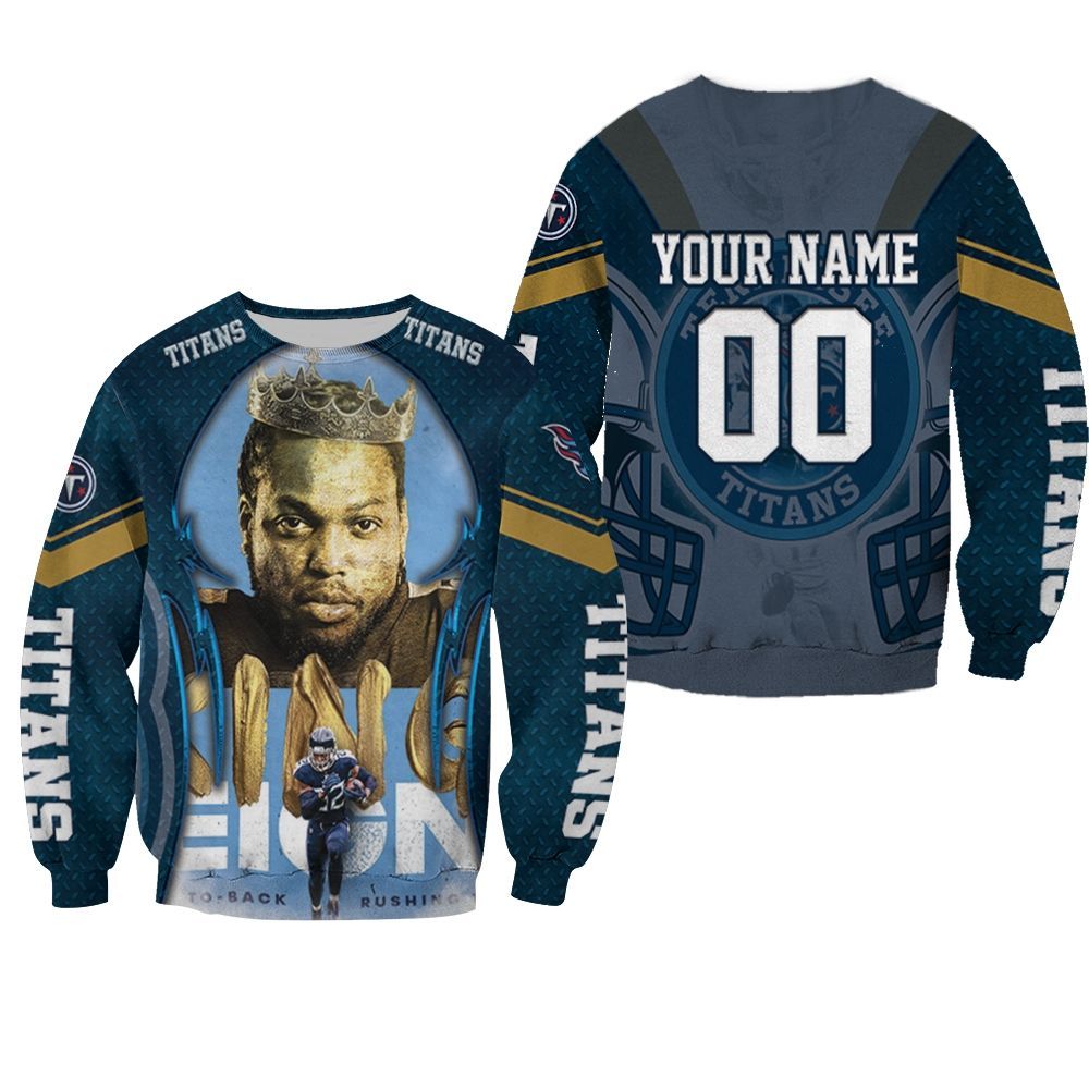 Derrick Henry King 22 Tennessee Titans Afc South Division Champions Personalized Sweater All-Over Print