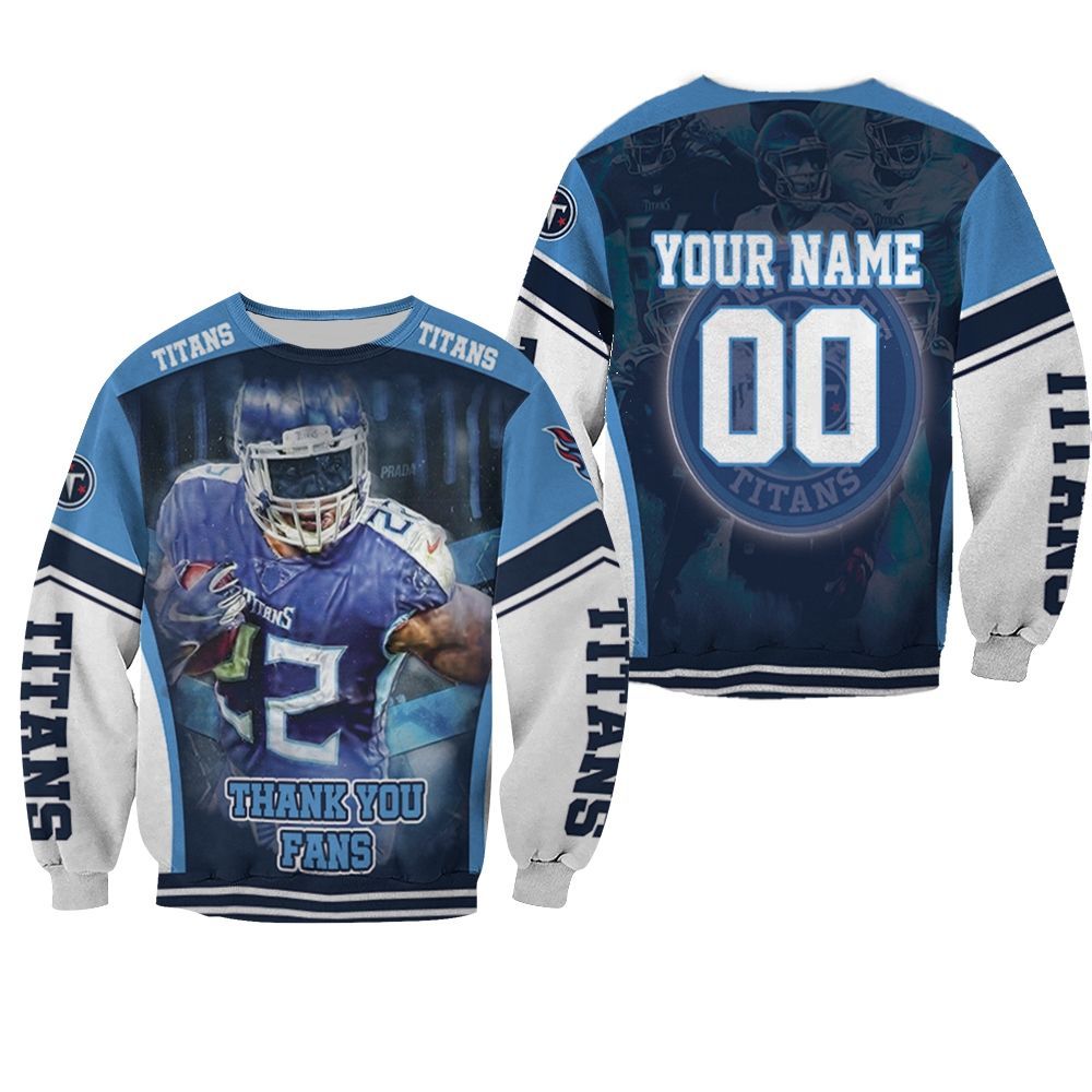 Derrick Henry 22 Tennessee Titans Super Bowl 2021 Afc South Division Personalized Sweater All-Over Print