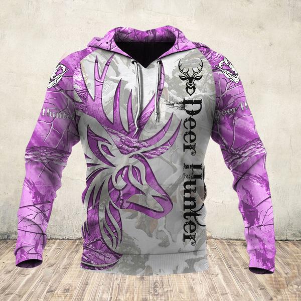 Deer Hunting 3D All Over Print | Hoodie | Unisex | Full Size | Adult | Colorful | HT5325