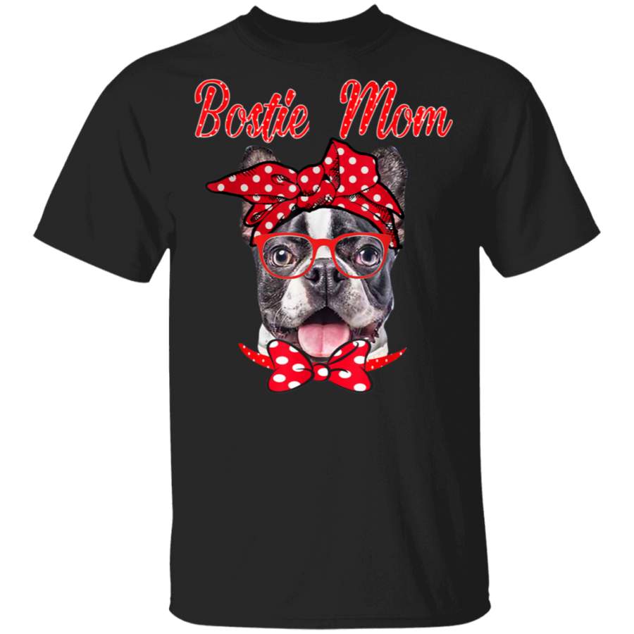 Boston Terrier Mothers Day Shirt Funny Bostie Mom