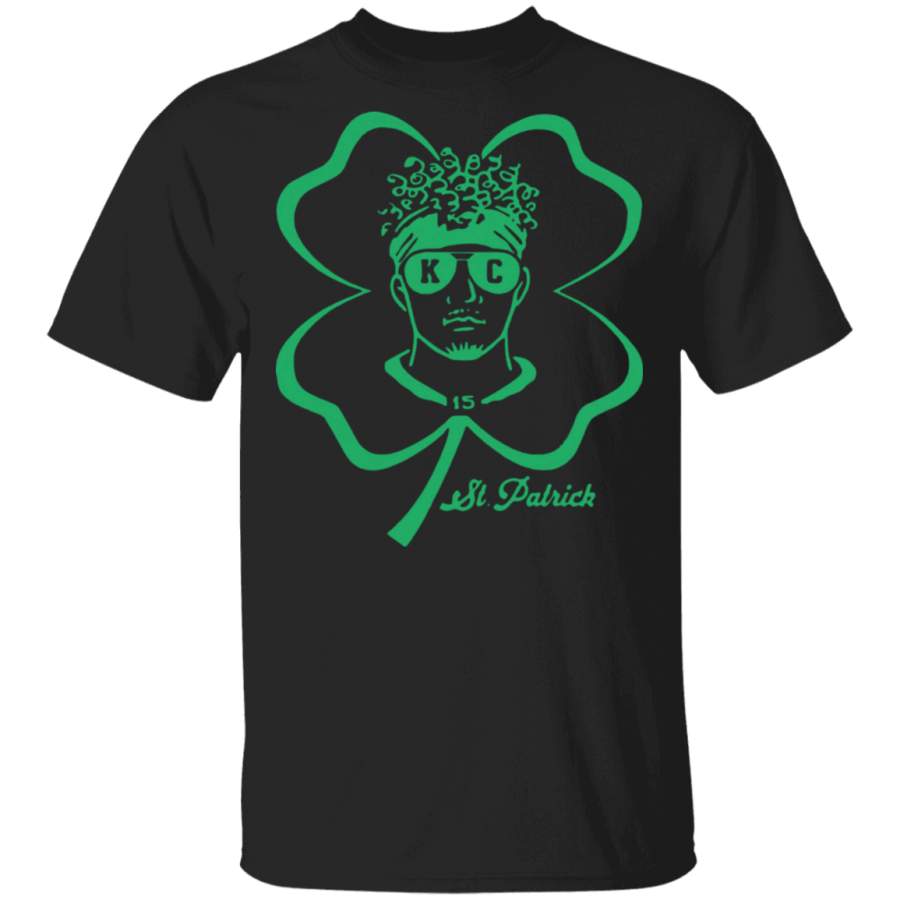 15 Patrick Mahomes Kansas City Chiefs St. Patrick??s day shirt Trending T-Shirt