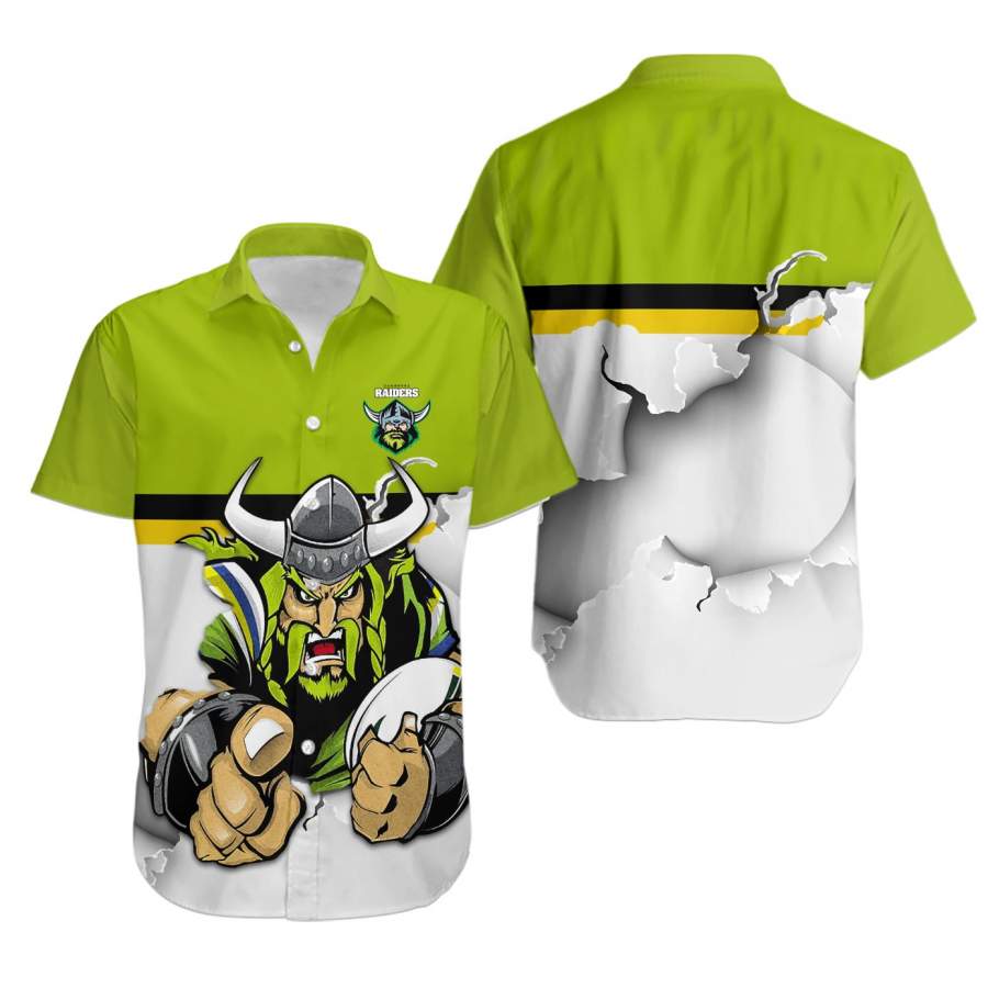 Canberra Raiders Hawaiian Shirt NRL