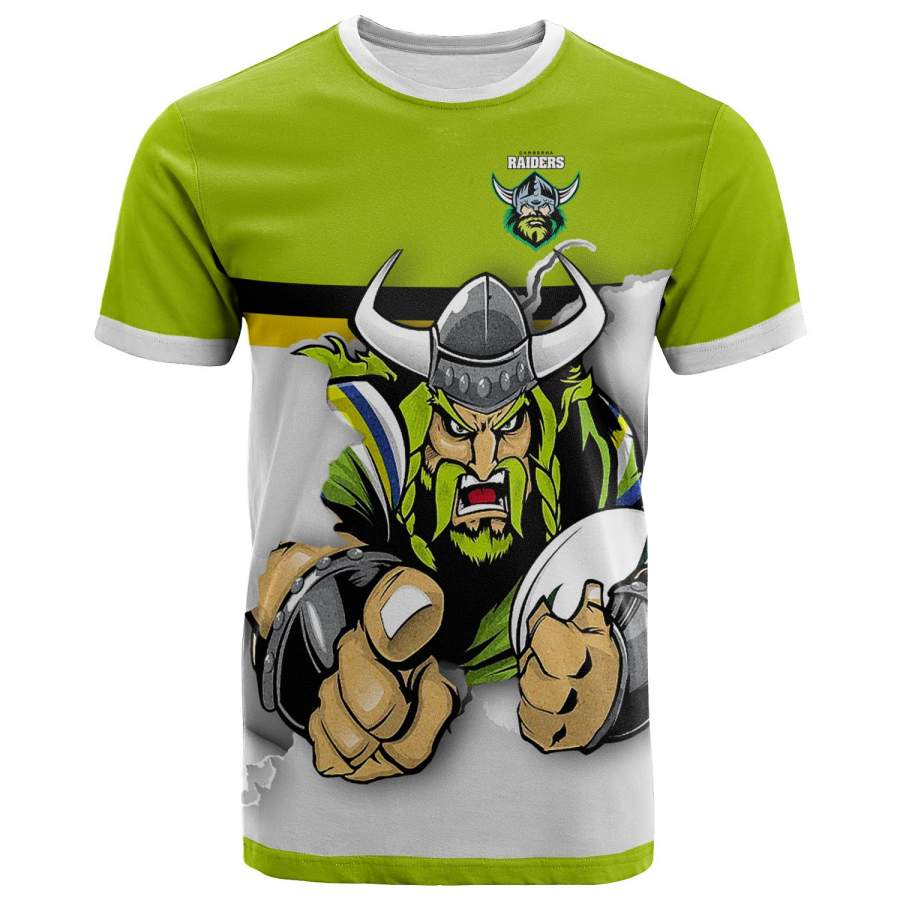 Canberra Raiders T-Shirt NRL All Over Print