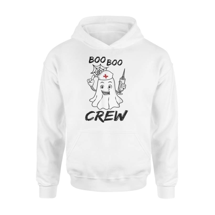 Funny Nurse Ghosting Crew Scary Gifts For Men Women Hoodie