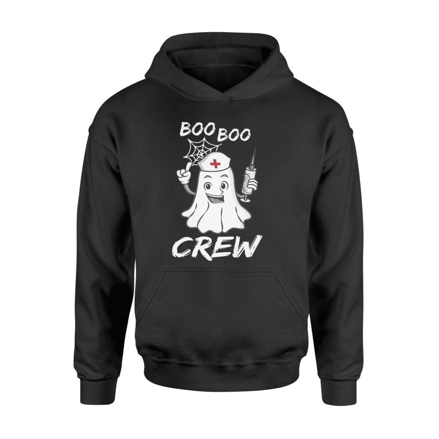 Funny Nurse Ghosting Crew Scary Gifts For Men Women Premium Hoodie