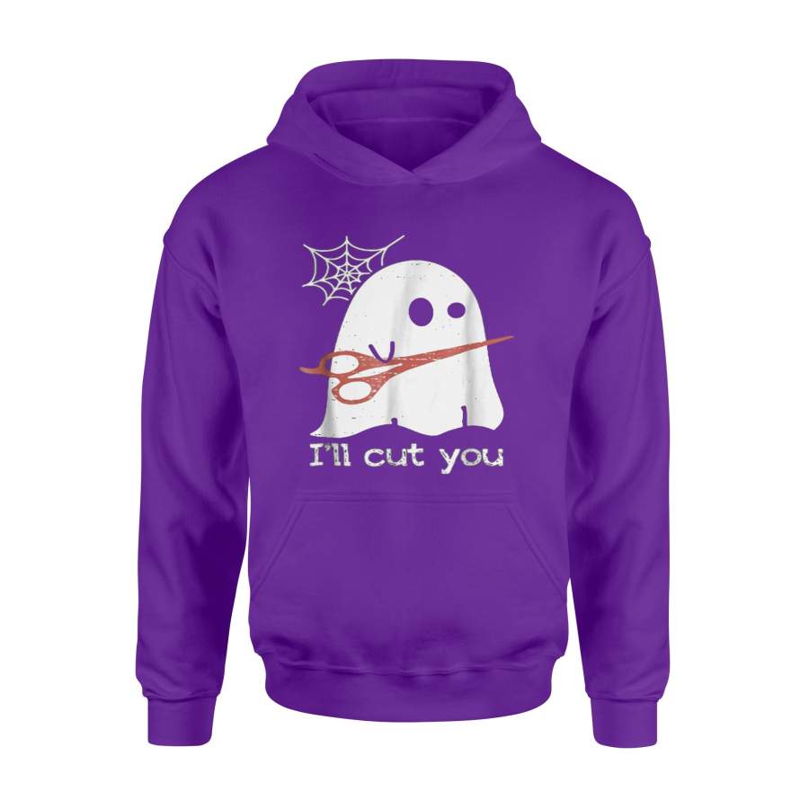 Halloween Boos Ghost Ill Cut You Hoodie