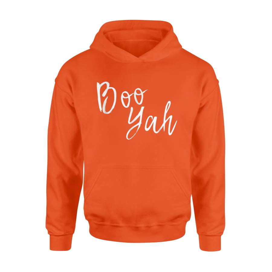 Halloween Boo-Yah Funny Ghost Halloween Costume Hoodie