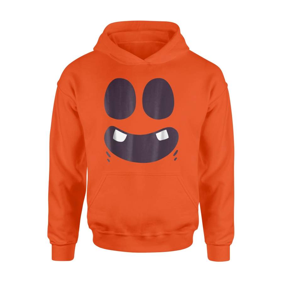 Funny Halloween Cartoon Ghost Face Costume Hoodie