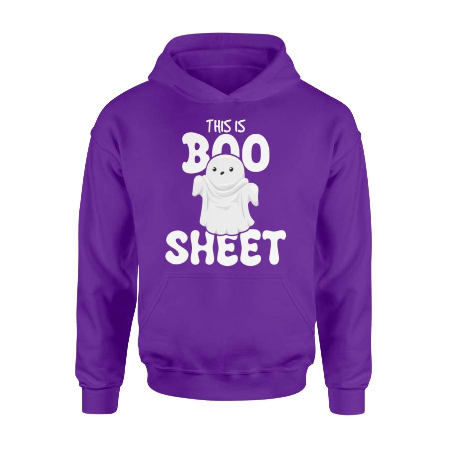 Halloween Funny This Is Boo Sheet Ghost Costume Halloween Hoodie