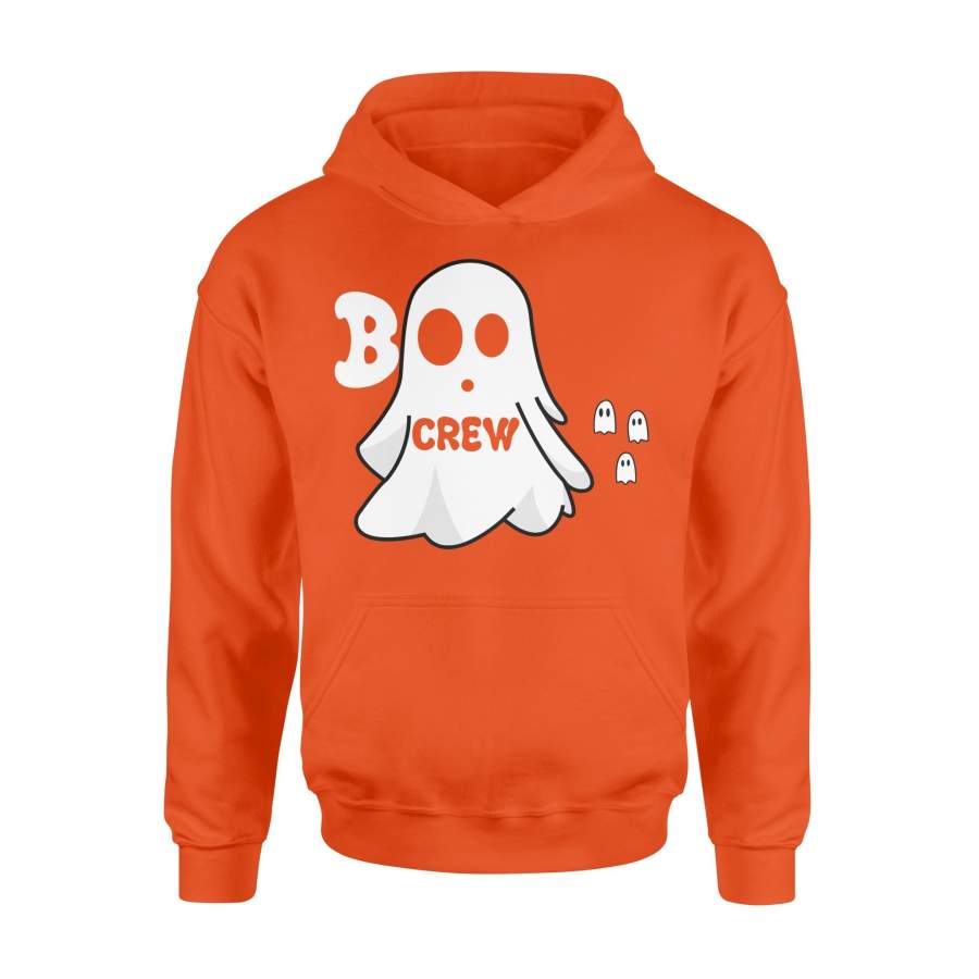 Halloween White Ghost Boo Crew Halloween Hoodie