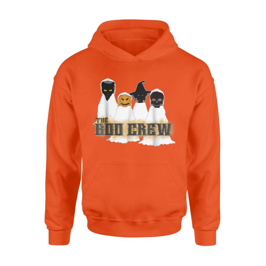 Halloween Boo Crew Funny Ghost Hoodie