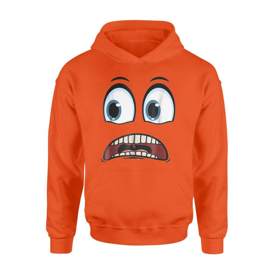 Cute Ghost Face Halloween Costume Ghoul Face Hoodie