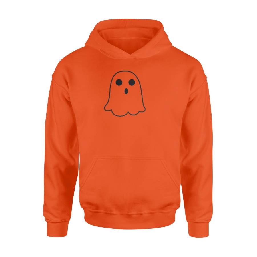 Boo Ghost Pocket Funny Tee Halloween Hoodie