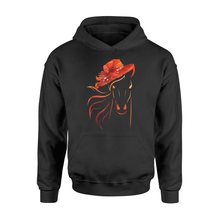 Horse Hat Funny Kentucky Cool Hoodie