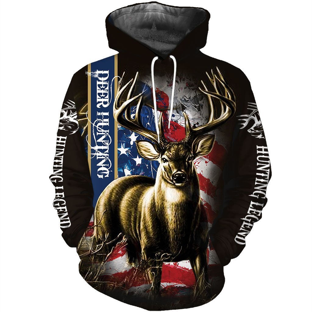 Deer Hunting 3D All Over Print | Hoodie | Unisex | Full Size | Adult | Colorful | HT5349