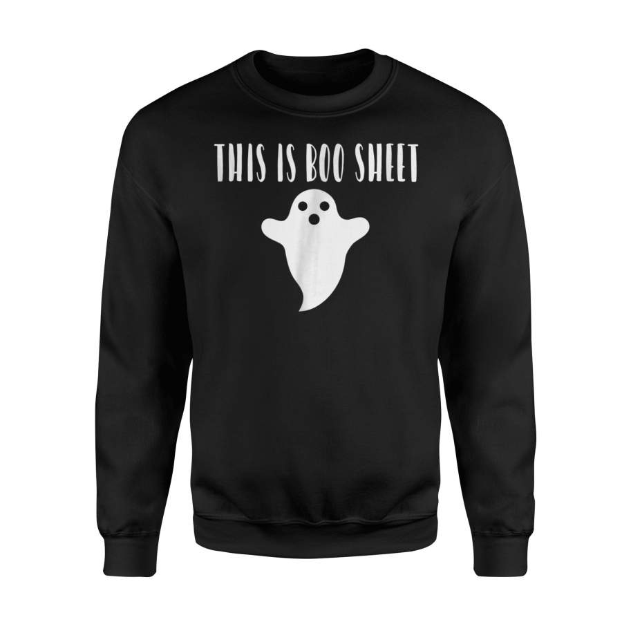 Funny Halloween Ghost Costume Boo Sheet Men Women Halloween Sweatshirt