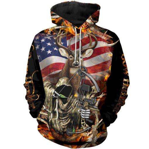 Deer Hunting 3D All Over Print | Hoodie | Unisex | Full Size | Adult | Colorful | HT5351