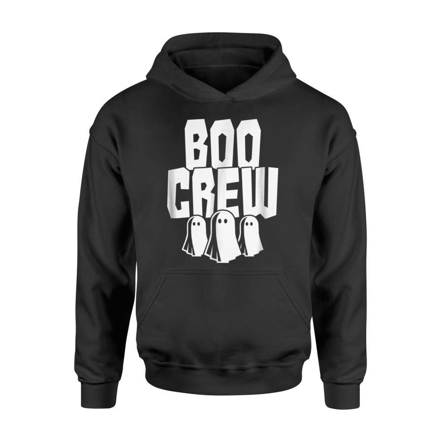 Boo Crew Funny Halloween Ghost Gang Squad Ghouls Halloween Hoodie