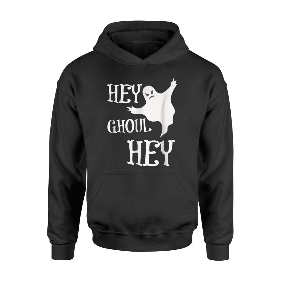 Cute Hey Ghoul Hey Funny Halloween Ghost Halloween Hoodie