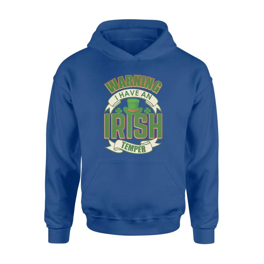 Hooligan New York St. Patrick’s Day Irish Attitude Hoodie