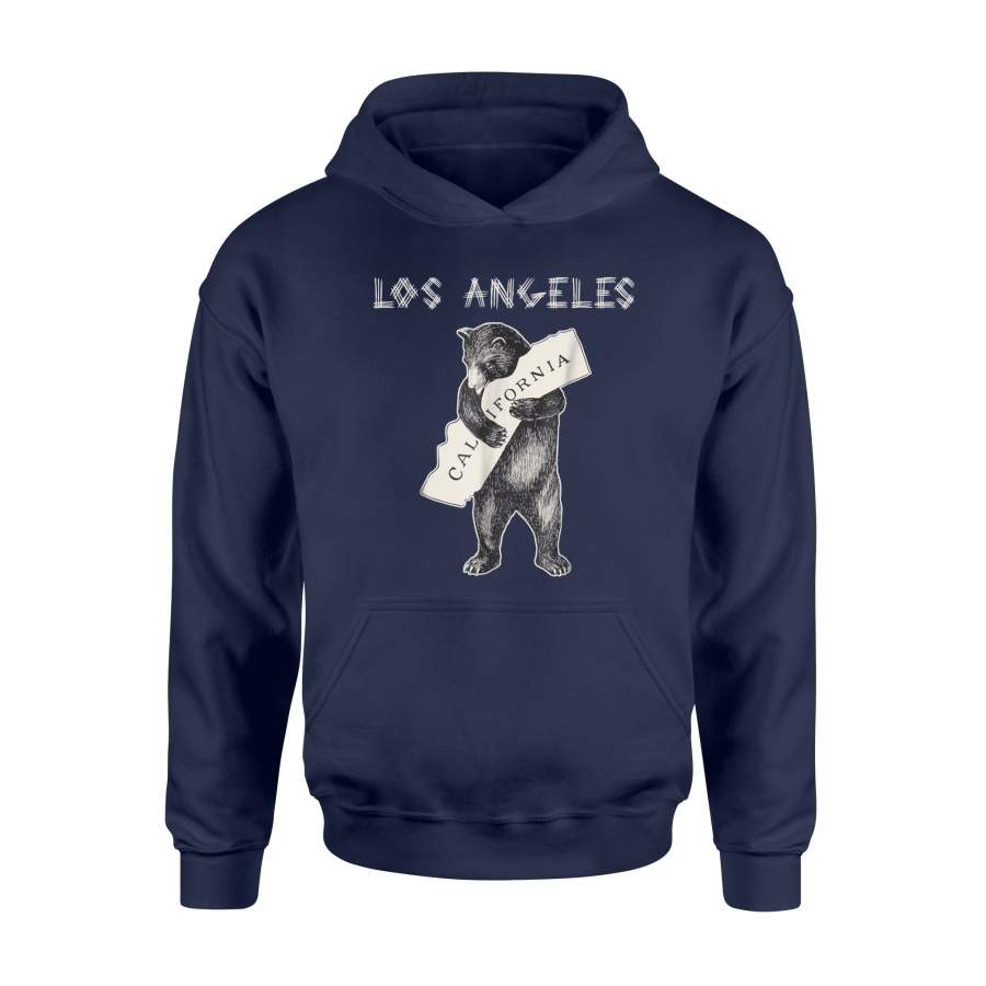 I Love You California Vintage Bear Los Angeles Hoodie