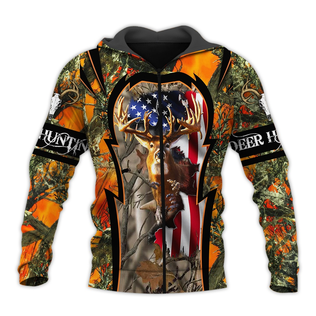 Deer Hunting 3D All Over Print | Hoodie | Unisex | Full Size | Adult | Colorful | HT5362