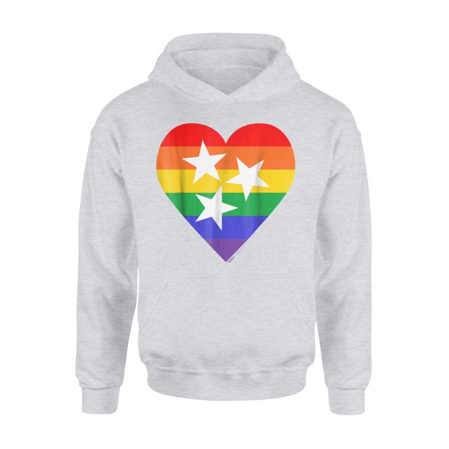 Gay Pride Rainbow Tennessee Flag Hoodie